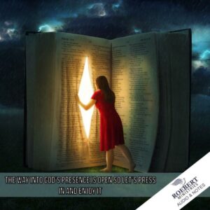 The way into God's presence is open so let's press in and enjoy it - Audio + Sermon Notes