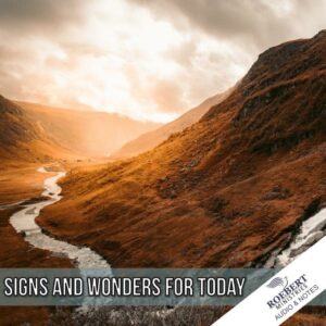 Signs and wonders for today - Audio + Sermon Notes