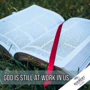 God is still at work in us - Audio